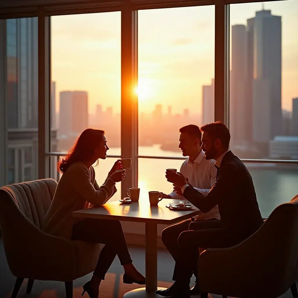 Professional team collaboration